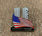 9/11/2001 Twin Towers Remembrance Pin ~ We Won't Forget