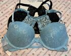 Victoria's Secret Sexy T-Shirt Push-Up Shimmer Lace Racerback Bra Front Close NW