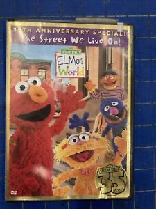 Elmo's World - The Street We Live On! 35th Anniversary DVD Sesame Street