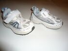 (1) Pair Toddler Girls Nike Dart VI Shoes - Size 8C - Silver/Blue/White - 318859