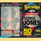 KARAOKE CD+G CHARTBUSTER GEORGE Jones 5074 COUNTRY NEW IN CASE w/SONG LIST