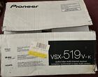 Pioneer VSX-519v-K 5.1 Ch HDMI Home Theater Surround Sound Receiver New Open Box
