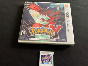 Pokemon Y (Nintendo 3DS, 2013) Case and game .Tested and works!