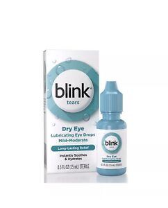 Blink Tears Lubricating Eye Drops, 0.5 fl oz (15 mL) Eye Care for Mild to Mod...