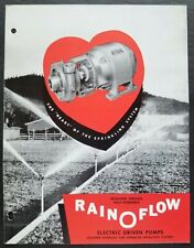 Cornell - Rainflow Electric Driven Irrigation Pumps Dealer Sales Brochure