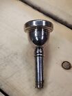 Vintage CONN 12C Small Bore Trombone Mouthpiece Silver Plated