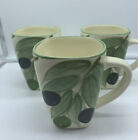 Set Of (3) 2001 Laurie Gates Coffee Cups/Mugs USA