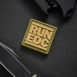 Notorious EDC “RUN EDC” RE Patch - OD Green / FDE