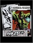New ListingTopps Marvel Collect Inked '24 S2 Hulk Tilt + B & W ⭐Digital Card