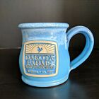 Deneen Pottery Dakota Farms Family Restaurant Sky Blue Mug Handthrown
