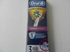 Oral-B CrossAction Electric Toothbrush Replacement Brush Heads-3ct-White-Sealed