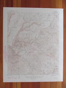 Bagdad Arizona 1948 Original Vintage USGS Topo Map