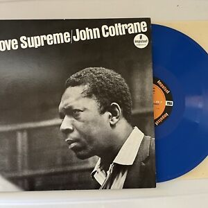 New ListingJohn Coltrane A Love Supreme Blue Vinyl Impulse A-77 Gatefold