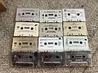 New Listing12 Classic Rock Cassette Tape Lot *Untested Zeppelin Ozzy Osbourne AC/DC more