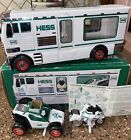 Hess 2018 Toy Truck RV with ATV and Motorbike Lights Loading Ramp New