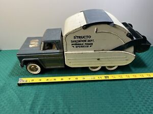 Structo Sanitation Truck 1960’s Vintage