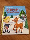 A Little Golden Book Rudolph Red Nosed Reindeer Christmas Childrens Kids Book