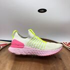 Nike Womens Phantom Run Flyknit 2 White Pink Running Shoes Sneakers Size 7.5