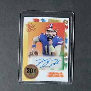 New Listing2021 Wild Card 30th Anniversary Auto Kyle Trask
