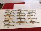 LOT OF 16 RAPALA MIX LURES Floating And Sinking Assorted Size And Colors.