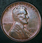 1931 D Lincoln Wheat Cent/Penny - AU / MS / Unc - Free Shipping!