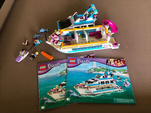 Lego Friends Dolphin Cruiser (41015) ~ Near Complete ~ W/manuals
