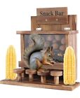 Squirrel Feeder Table The Nut Bar Wooden Squirrel Picnic Table Feeder Stool Bar