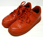 Nike Air Force 1 Mens Size 8.5 Low Triple Red Athletic Shoes Sneakers CW6999-600