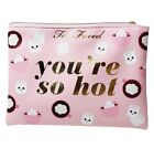 Too Faced CHRISTMAS COCOA You're So Hot Cosmetic Makeup Bag LIMITED EDITION