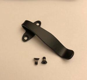 Flat Black Titanium Deep Carry Pocket Clip For Benchmade 3300 3350 3320BK Pagan