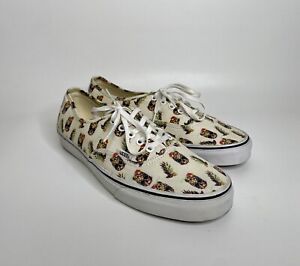 Vans Off The Wall Pineapple Skull Drained & Confused Skater Shoes Men's US 10