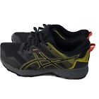 Men's Asics Gel Sonoma 5 Running Shoes Sneaker US Size 10 Graphite/Yellow VG