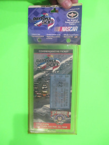 1998 NASCAR/DAYTONA 500 40TH ANNUAL/50TH ANNIVERSARY COMMEMORATIVE TICKET SEALED
