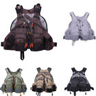 Fishing Vest backpack For Fly Fishing General Size Mesh Adjustable Mutil-Pocket