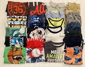 Boys Clothing Lot Size 4T/5T (22 pieces) All seasons