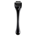 Hommie Derma Roller for Face Hair Beard 540 Titanium Microneedles (Black)