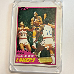 1981-82 Topps - #21 Magic Johnson lakers
