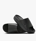 Nike Calm Slides (WOMEN 8 / MEN 7) Black Slide  FREE SHIPPING (New No Box)