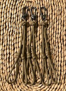 Duck Goose Removable Paracord Lanyard Double Loop Call Drops Coyote Brown