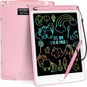 Toy Gifts for Girls 3-5 Years Old,  LCD Writing Tablet for Kids, 10 Inch Colorfu