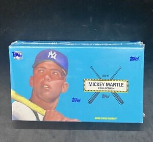 2021 Topps MICKEY MANTLE X Factory Sealed HOBBY Box-Look for Parallels & Autos!