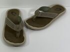 OluKai Ulele Clay Mustang Mens Sandals Flip Flops Size 10 10435-1013