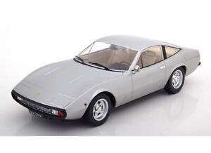 1:18 Ferrari 365 GTC4 by KK Scale Models in Silver DC180283 Model Car