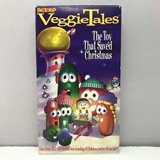 VeggieTales Toy That Saved Christmas VHS Video Tape God Jesus BUY 2 GET 1 FREE!