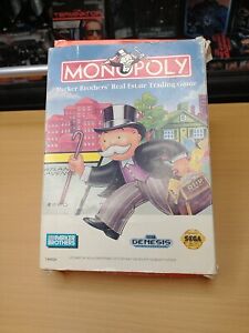 New ListingSega Genesis - MONOPOLY, Complete With Box And Manual.