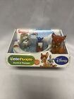 NEW DISNEY 2013 Fisher Price Little People Bambi & Thumper Toy Figures Playset
