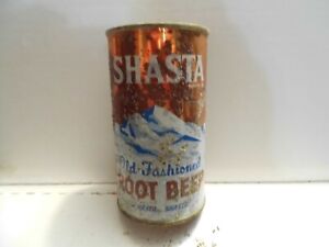 SHASTA OLD FASHION ROOT BEER F/T SODA CAN~SHASTA BEVERAGES,SAN FRANCISCO,CA.