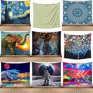 Tapestry (Queen Bed Width) 60” x 51” - 49 Designs - Art Trippy Psychedelic