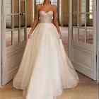 POLLARDI ‘Gloss’ Shimmery Wedding Gown. Size 10