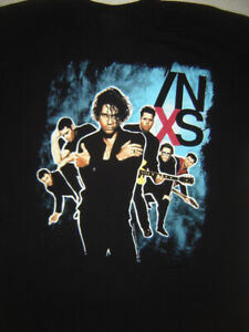 vtg INXS Album Concert T-shirt Black Cotton All Sizes S to 5XL  2F20